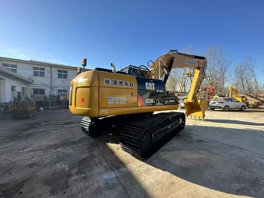 Κίτρινο Αρχικό Ιαπωνία Χρησιμοποιημένο CAT Excavator 320D2 Caterpillar Crawler Excavator
