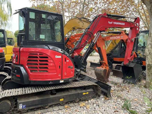 Αρχική Ιαπωνία Χρησιμοποιείται Yanmar Vio55-5B Μίνι Εκσκαφέας με EPA κινητήρα/Χρησιμοποιείται Kubota Μίνι Εκσκαφέας προς πώληση