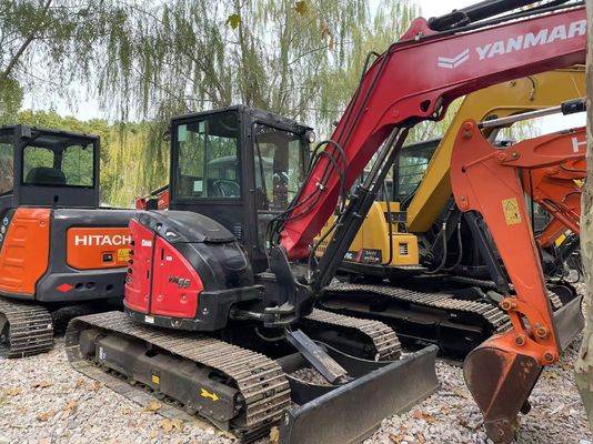 Αρχική Ιαπωνία Χρησιμοποιείται Yanmar Vio55-5B Μίνι Εκσκαφέας με EPA κινητήρα/Χρησιμοποιείται Kubota Μίνι Εκσκαφέας προς πώληση