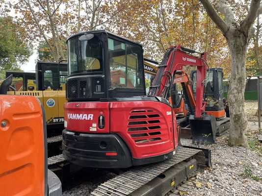 Αρχική Ιαπωνία Χρησιμοποιείται Yanmar Vio55-5B Μίνι Εκσκαφέας με EPA κινητήρα/Χρησιμοποιείται Kubota Μίνι Εκσκαφέας προς πώληση