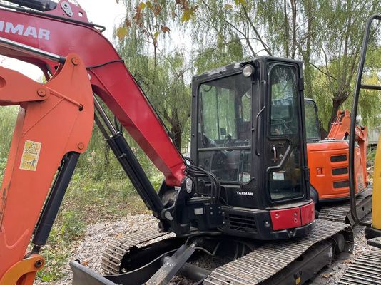 Αρχική Ιαπωνία Χρησιμοποιείται Yanmar Vio55-5B Μίνι Εκσκαφέας με EPA κινητήρα/Χρησιμοποιείται Kubota Μίνι Εκσκαφέας προς πώληση