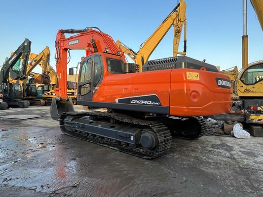 Χρωματισμός Χρησιμοποιούμενος Doosan DX340LC-9C Crawler Excavator Σε εξαιρετική κατάσταση