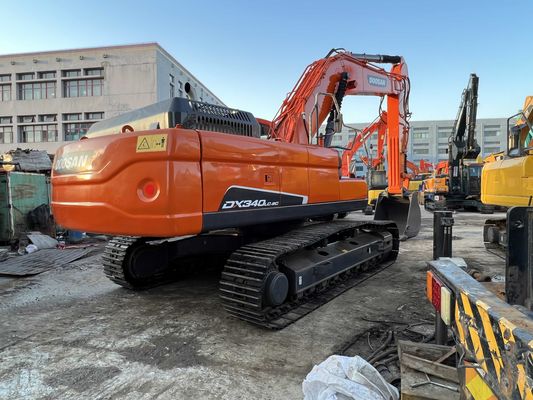 Χρωματισμός Χρησιμοποιούμενος Doosan DX340LC-9C Crawler Excavator Σε εξαιρετική κατάσταση