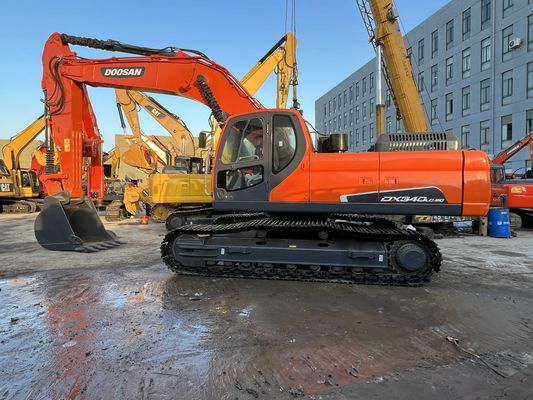Χρωματισμός Χρησιμοποιούμενος Doosan DX340LC-9C Crawler Excavator Σε εξαιρετική κατάσταση