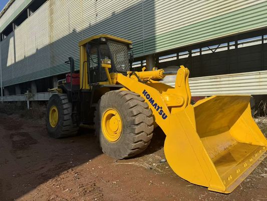 Επαναχρωματισμός Χρώμα WA470-3 Χρησιμοποιούμενο φορτιστή τροχών Komatsu για την κατασκευή Μέση Ανατολή