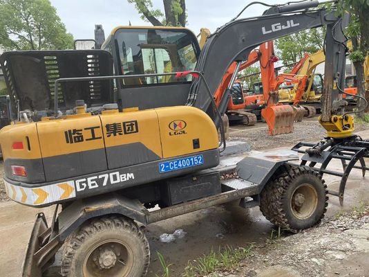 2018 Χρησιμοποιήθηκε SDLH LG670BM τροχιά εκσκαφέας με υδραυλική τσιμπή