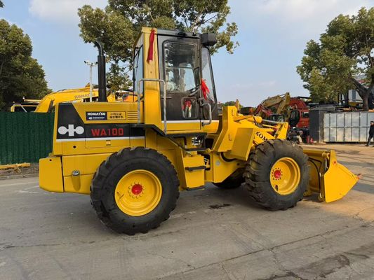 Αρχική Ιαπωνία Χρησιμοποιούνται Komatsu WA100-1 τροχοφόρες που εργάζονται στον κήπο