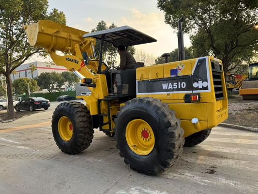 Αρχική Ιαπωνία Χρησιμοποιήθηκε Komatsu WA510 Μίνι τροχοφόρα που λειτουργούν σε καλή κατάσταση