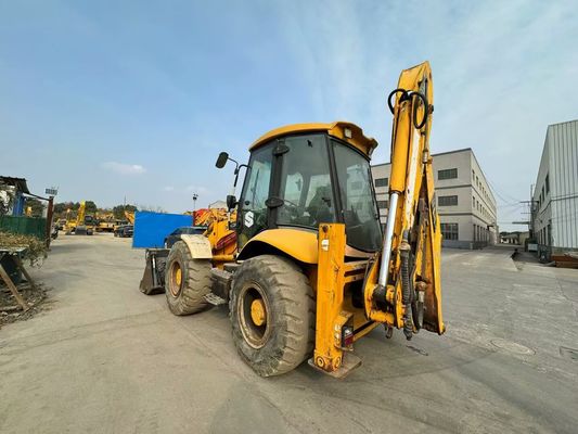 Αρχική Βρετανία Χρησιμοποιημένη JCB 4CX Backhoe Loader με τέσσερις σε ένα κουβά / Χρησιμοποιημένη JCB Backhoe Loader καυτή πώληση