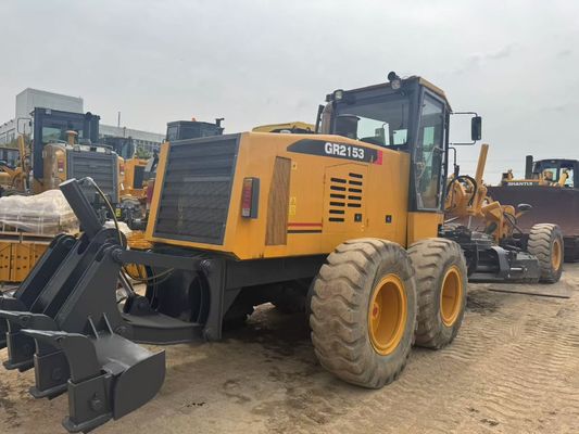 6 Drive Motor Grader 2023 Χρόνο Χρησιμοποιείται XCMG GR2153 Motor Grader Απόδοση καυσίμου για κατασκευή