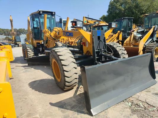 Μηχανή Cummins 2024 Χρησιμοποιούμενη XCMG GR2153 Μετασκευή με μπροστινή λεπίδα