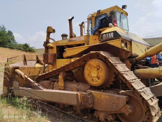 Αρχικό χρώμα Χρησιμοποιούμενη Γάτρα D11R μπουλντόζα με υδραυλικό σχιστήρα
