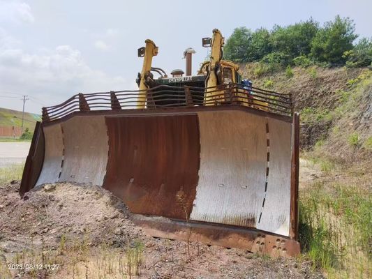 Αρχικό χρώμα Χρησιμοποιούμενη Γάτρα D11R μπουλντόζα με υδραυλικό σχιστήρα