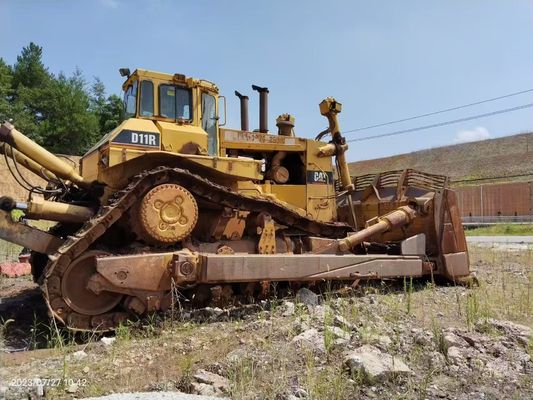 Αρχικό χρώμα Χρησιμοποιούμενη Γάτρα D11R μπουλντόζα με υδραυλικό σχιστήρα