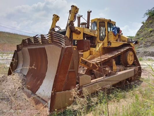 Αρχικό χρώμα Χρησιμοποιούμενη Γάτρα D11R μπουλντόζα με υδραυλικό σχιστήρα