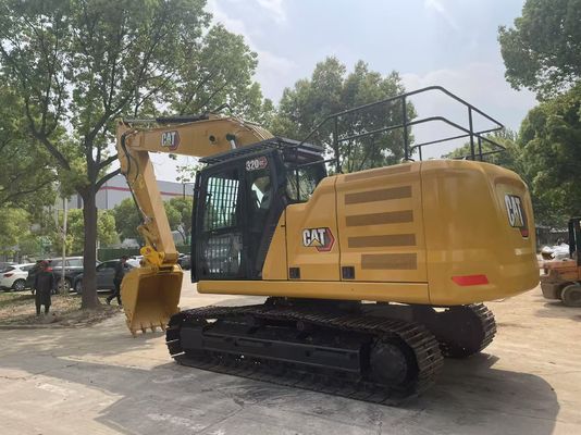 Καλή κατάσταση μεταχειρισμένη σκάφτρα Caterpillar 320GC με υδραυλική σύζευξη