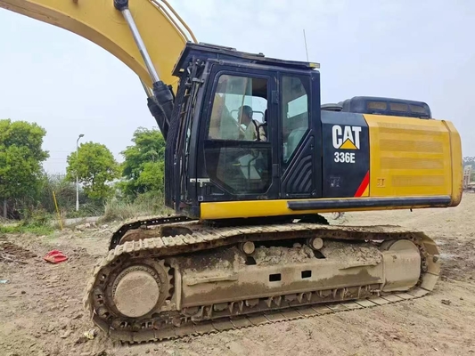 2017 Χρησιμοποιούμενο Crawler Caterpillar 336E Excavator Αρχικό χρώμα 36 τόνοι για εξόρυξη