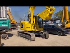 Χρησιμοποιούμενος εξορυκτής Komatsu PC128US-8 με υδραυλικό αντίχειρα στην Νότια Αμερική