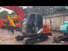 Αρχική Ιαπωνία Χρησιμοποιείται η Hitachi ZX60 Mini Crawler Excavator με υδραυλικό αντίχειρα