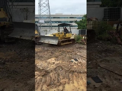 Αρχικό χρώμα Χρησιμοποιούμενη Komatsu D31P-20 Μίνι μπουλντόζερ καυτή πώληση στην Ασία